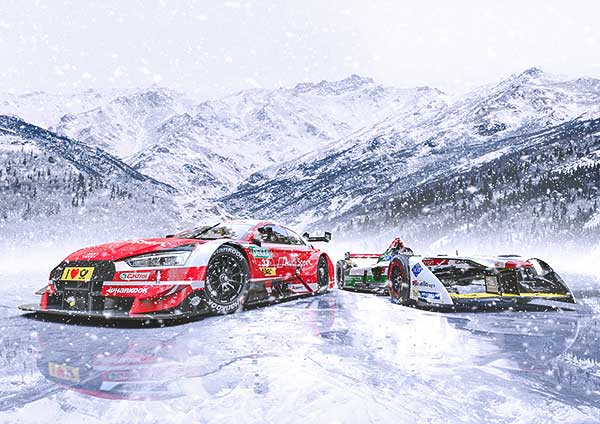 Jeges versenyre tüzelve: az Audi is rajthoz áll az osztrák GP Ice Race versenyen