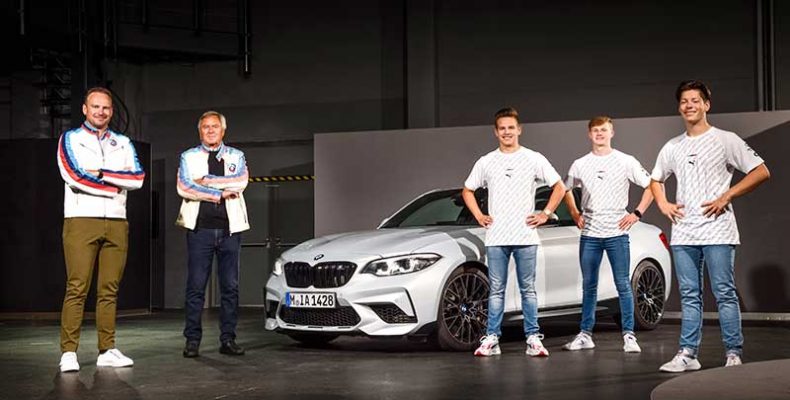 BMW M modelleket kaptak a BMW Junior Team pilótái